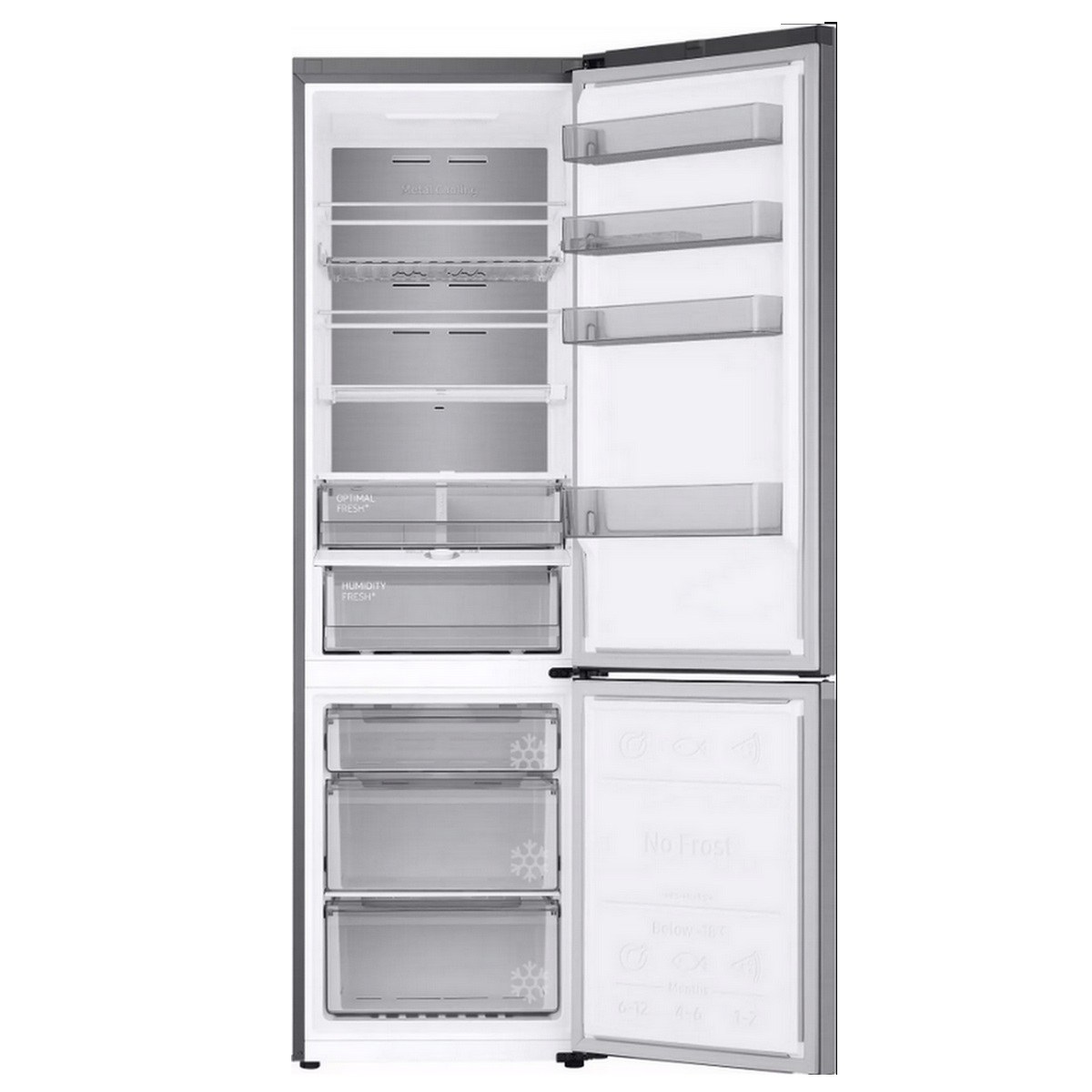 Samsung RB38C776CS9 EcoFlex AI 440 L – réfrigérateur combiné