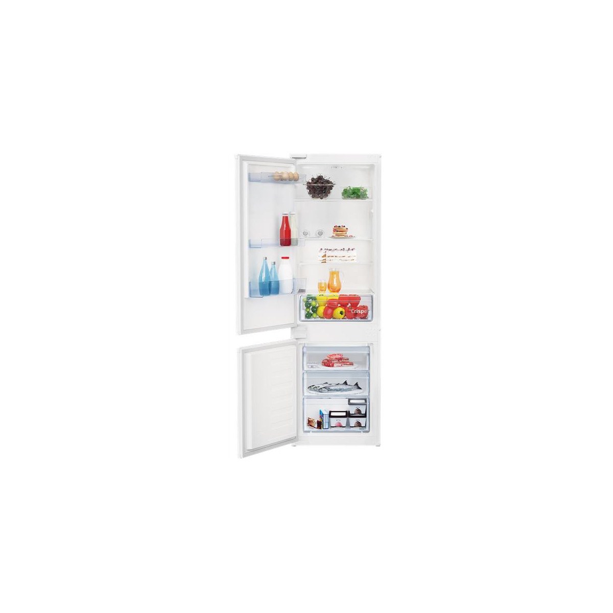 Beko BCSA285K4SNLH – réfrigérateur-congélateur encastrable